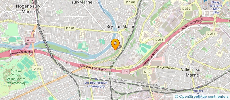 localisation de l'entreprise MADAME SANDRA BILLET à BRY-SUR-MARNE