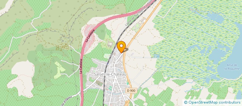 localisation de l'entreprise MADAME SANDRA BISE  SALSES-LE-CHATEAU