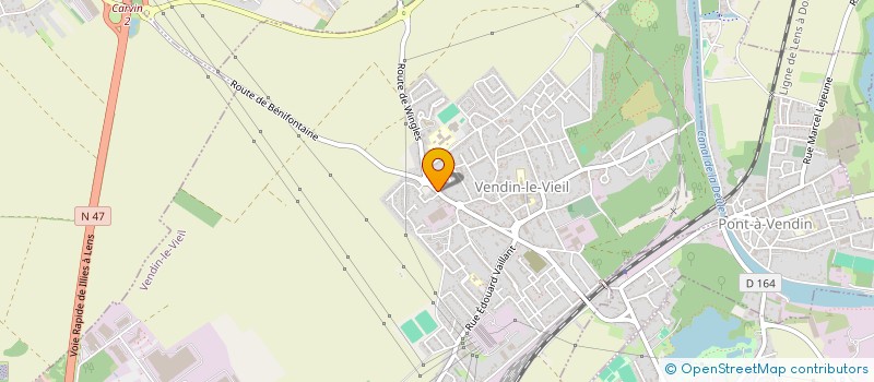 localisation de l'entreprise MADAME SANDRA BLAIRET  VENDIN-LE-VIEIL