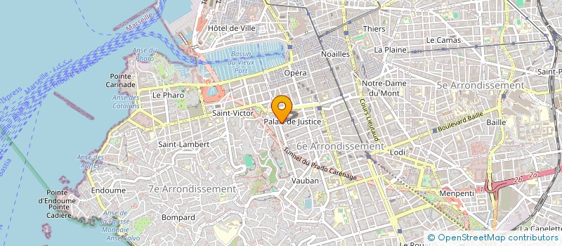 localisation de l'entreprise MADAME SANDRA BLANCHARD  MARSEILLE