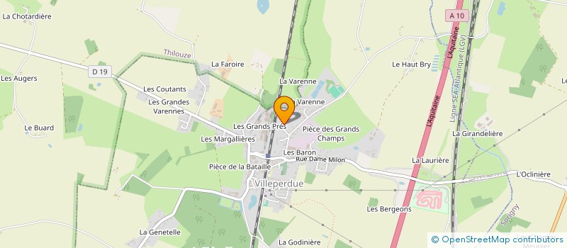 localisation de l'entreprise MADAME SANDRA BLEUSE  VILLEPERDUE