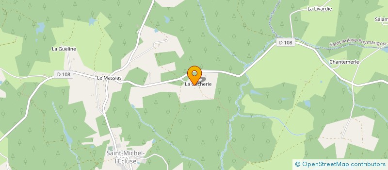 localisation de l'entreprise MADAME SANDRA BODIN  LA ROCHE-CHALAIS