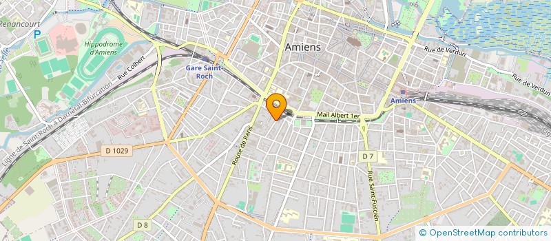 localisation de l'entreprise MADAME SANDRA BOISARD  AMIENS