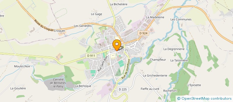 localisation de l'entreprise MADAME SANDRA BOISSEE à MONTSECRET-CLAIREFOUGERE