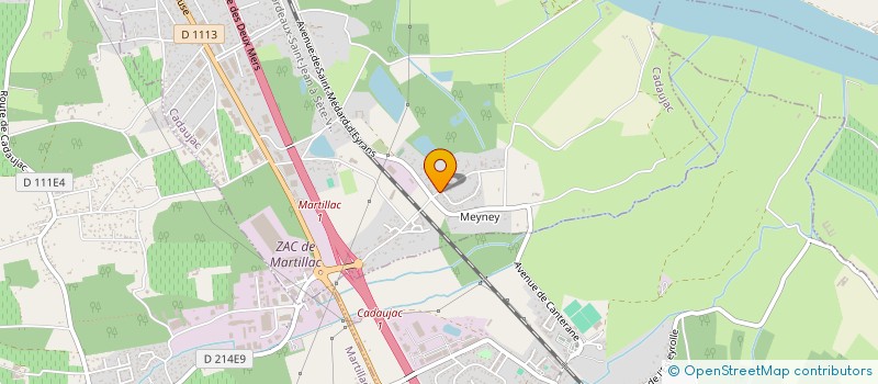 localisation de l'entreprise MADAME SANDRA BOISSELIER  CADAUJAC