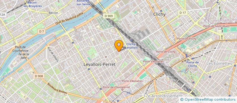localisation de l'entreprise MADAME SANDRA BOLLACK à LEVALLOIS-PERRET