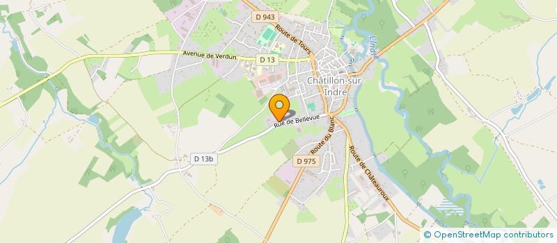 localisation de l'entreprise MADAME SANDRA BONNEAU à CHATILLON-SUR-INDRE