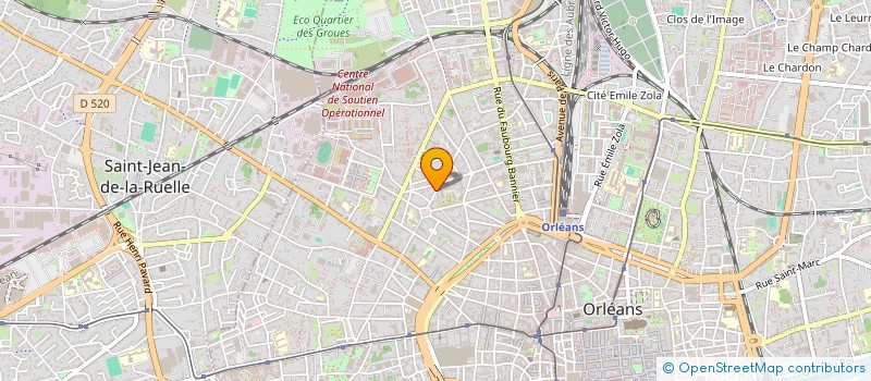 localisation de l'entreprise MADAME SANDRA BONVENTRE  ORLEANS