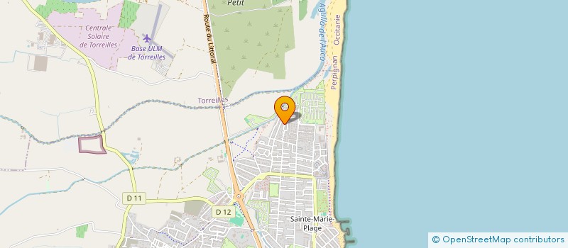 localisation de l'entreprise MADAME SANDRA BORINI  SAINTE-MARIE-LA-MER