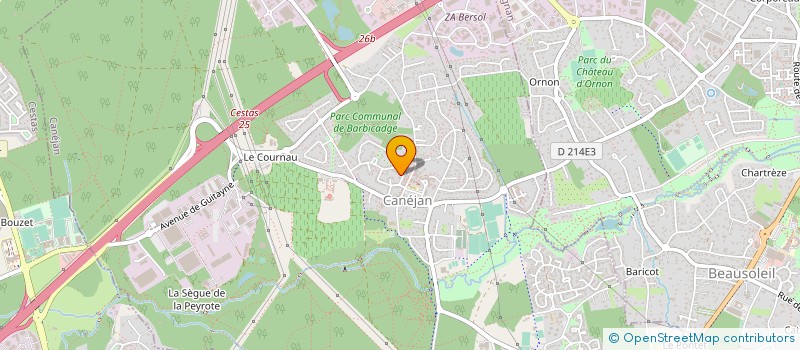 localisation de l'entreprise MADAME SANDRA BOUDAT  CAYENNE