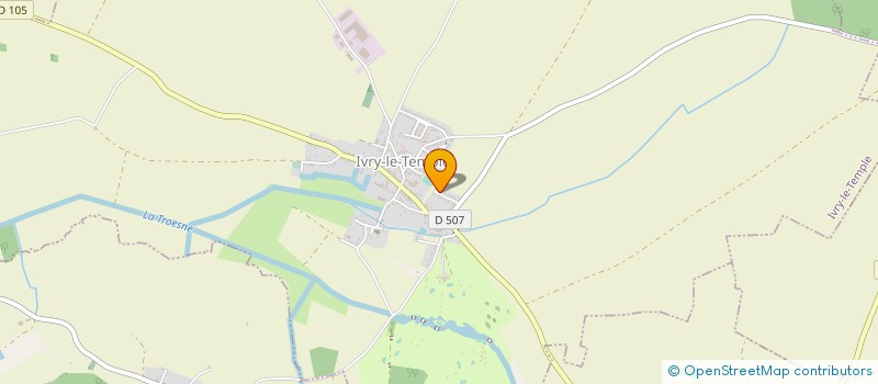 localisation de l'entreprise MADAME SANDRA BOUILLANT  IVRY-LE-TEMPLE