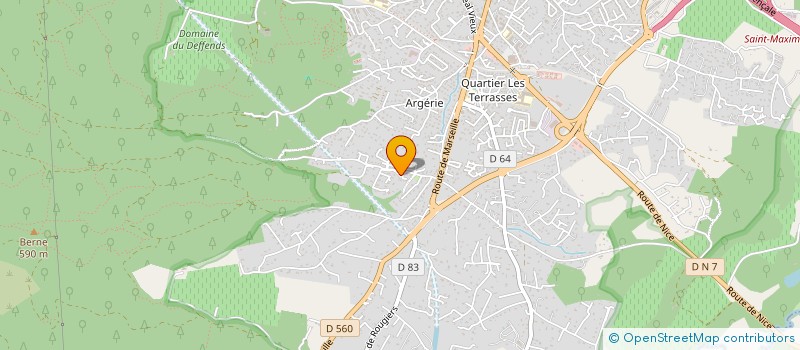 localisation de l'entreprise MADAME SANDRA BOULAN  SAINT-MAXIMIN-LA-SAINTE-BAUME