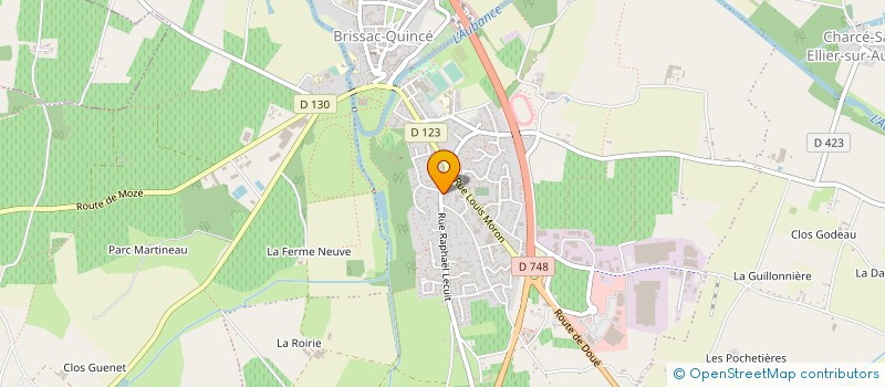 localisation de l'entreprise MADAME SANDRA BOULAY  LE PUY-NOTRE-DAME