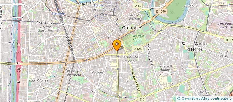 localisation de l'entreprise MADAME SANDRA BOULKROUNE à GRENOBLE