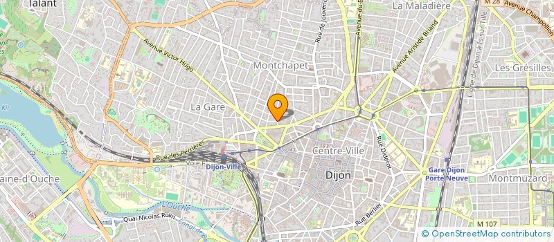 localisation de l'entreprise MADAME SANDRA BRIERRE  DIJON