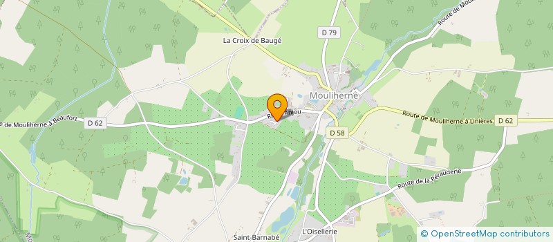 localisation de l'entreprise MADAME SANDRA BROSSARD  MOULIHERNE