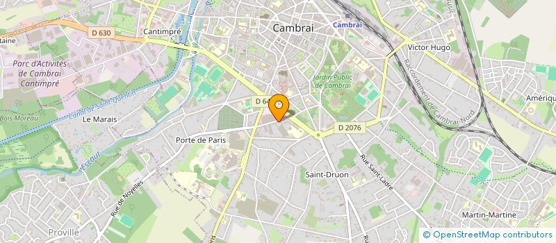 localisation de l'entreprise MADAME SANDRA BROUG  CAMBRAI