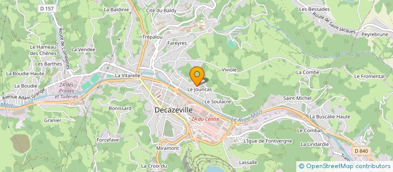 localisation de l'entreprise MADAME SANDRA BUCHHOLZ  DECAZEVILLE