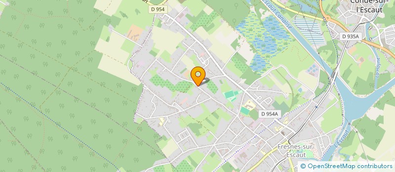 localisation de l'entreprise MADAME SANDRA BUCHWALD  FRESNES-SUR-ESCAUT