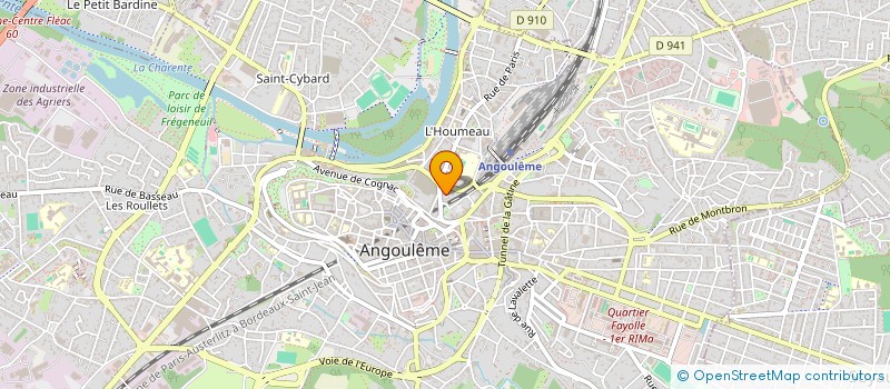 localisation de l'entreprise MADAME SANDRA CALVENTE à ANGOULEME