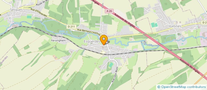 localisation de l'entreprise MADAME SANDRA CAMPION  ESQUERDES