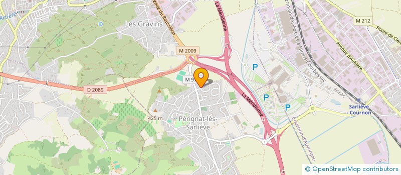 localisation de l'entreprise MADAME SANDRA CARLIER à PERIGNAT-LES-SARLIEVE