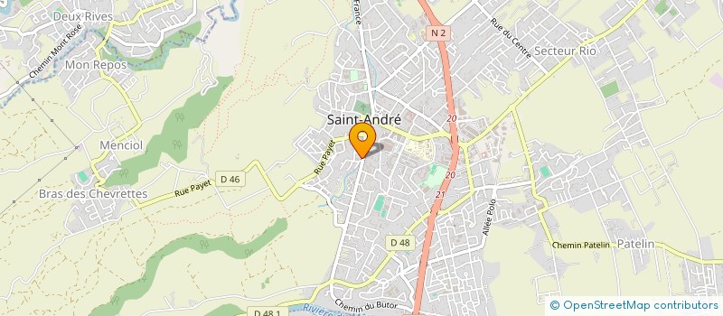 localisation de l'entreprise MADAME SANDRA CARO à SAINT-ANDRE