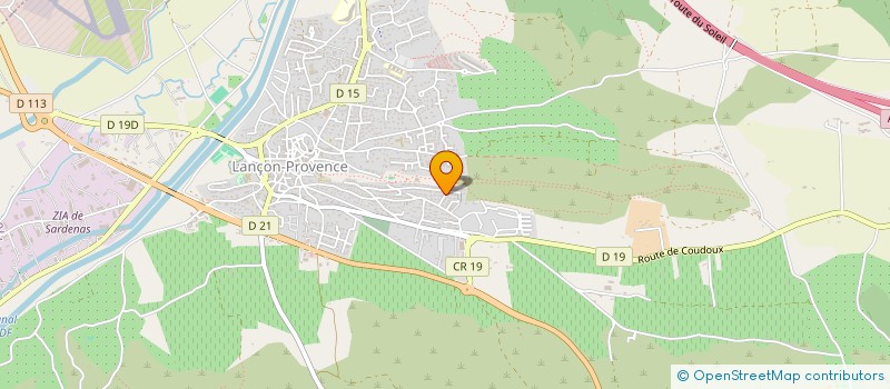 localisation de l'entreprise MADAME SANDRA CASANOVA à LANCON-PROVENCE
