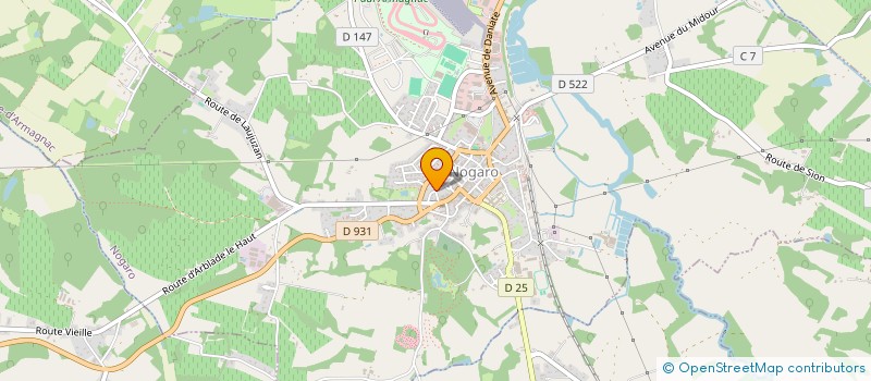 localisation de l'entreprise MADAME SANDRA CASTENDET à NOGARO
