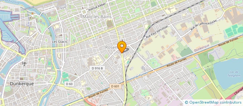 localisation de l'entreprise MADAME SANDRA CAZIER à DUNKERQUE