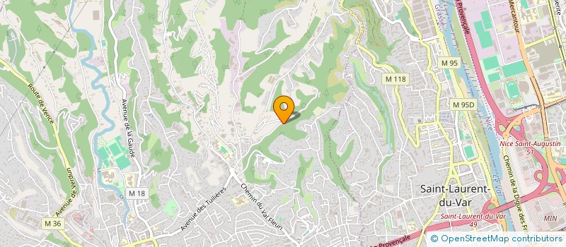 localisation de l'entreprise MADAME SANDRA CECCARELLI à CAGNES-SUR-MER