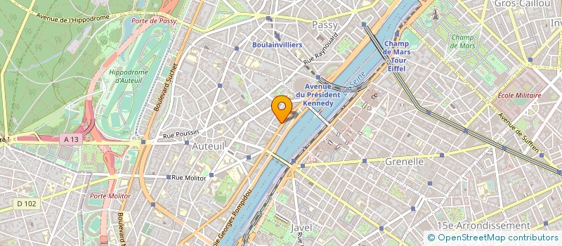 localisation de l'entreprise MADAME SANDRA CHALLAL  PARIS