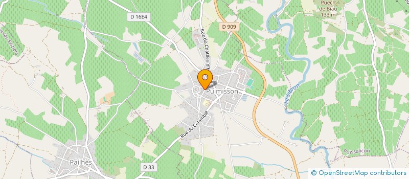 localisation de l'entreprise MADAME SANDRA CHANTECLAIR  PUIMISSON