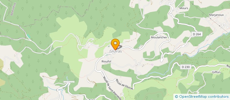 localisation de l'entreprise MADAME SANDRA CHAPUS à MARCOLS-LES-EAUX