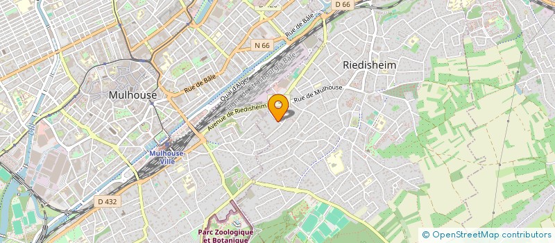 localisation de l'entreprise MADAME SANDRA CHARMASSON  RIEDISHEIM