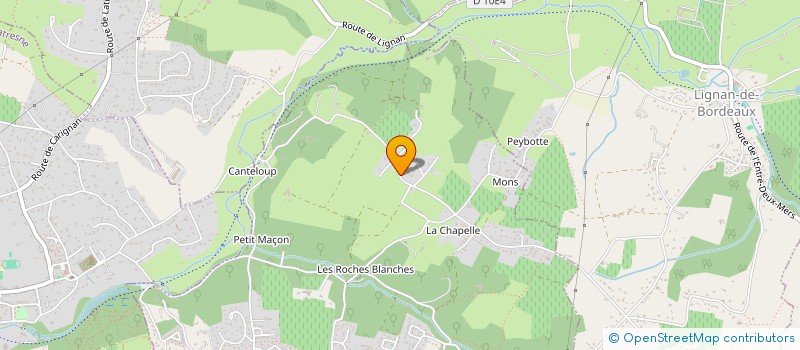 localisation de l'entreprise MADAME SANDRA CHARMETTAN  CENAC