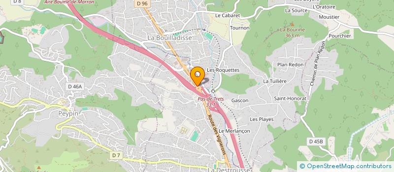 localisation de l'entreprise MADAME SANDRA CHARPENTIER  LA DESTROUSSE