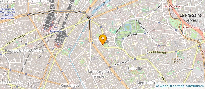 localisation de l'entreprise MADAME SANDRA CHATEGNER-DUPRE  PARIS