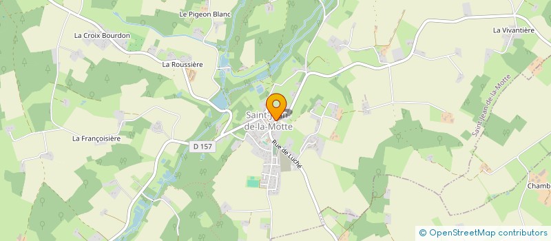 localisation de l'entreprise MADAME SANDRA CHAVES FERREIRA  SAINT-JEAN-DE-LA-MOTTE