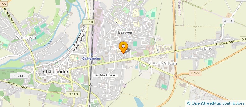 localisation de l'entreprise MADAME SANDRA CHERRIER à CHATEAUDUN