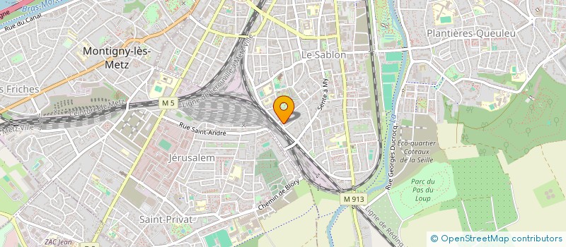 localisation de l'entreprise MADAME SANDRA CHIR  METZ