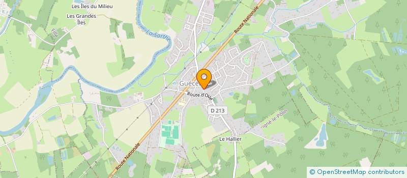 localisation de l'entreprise MADAME SANDRA CHRISTOL  RUAUDIN