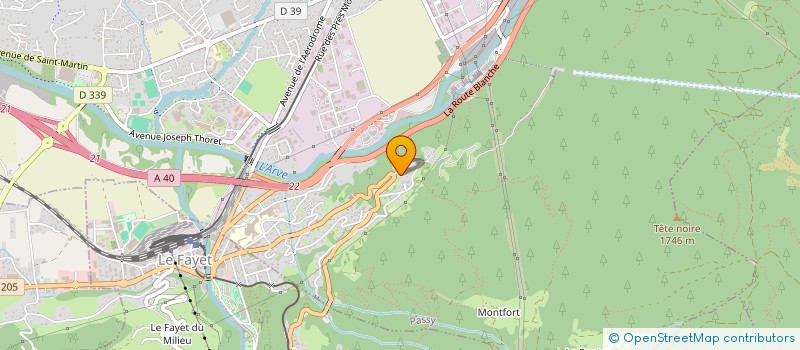 localisation de l'entreprise MADAME SANDRA CHUPIN  PASSY