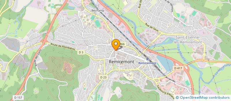 localisation de l'entreprise MADAME SANDRA CLAUMAN  SAINT-ETIENNE-LES-REMIREMONT