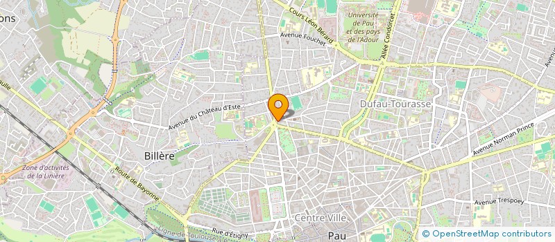localisation de l'entreprise MADAME SANDRA COHEN à PAU