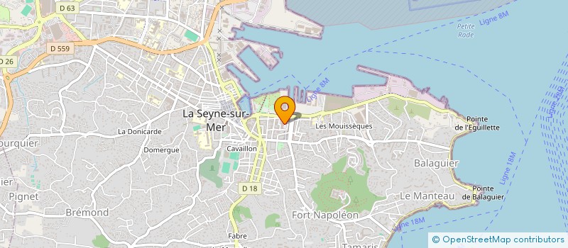 localisation de l'entreprise MADAME SANDRA COLAGIACOMI à LA SEYNE-SUR-MER