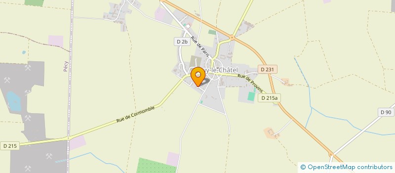 localisation de l'entreprise MADAME SANDRA COLLARD à PECY