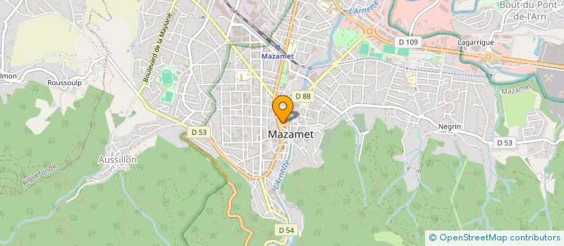 localisation de l'entreprise MADAME SANDRA COMBARELLE à MAZAMET