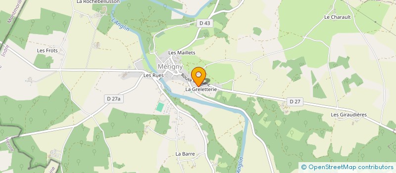 localisation de l'entreprise MADAME SANDRA CONFOLANT à MERIGNY