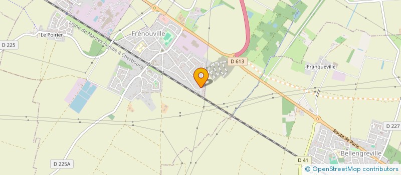 localisation de l'entreprise MADAME SANDRA CORMERY  FRENOUVILLE